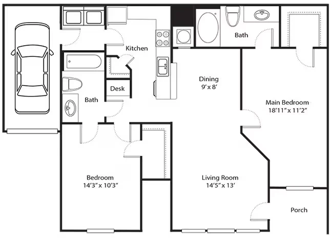 Comanche 1073 2503 floor plan